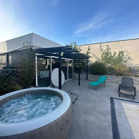 Superbe Appartement Avec Piscine Et Spa Privatif Вильнёв-ле-Безье Экстерьер фото