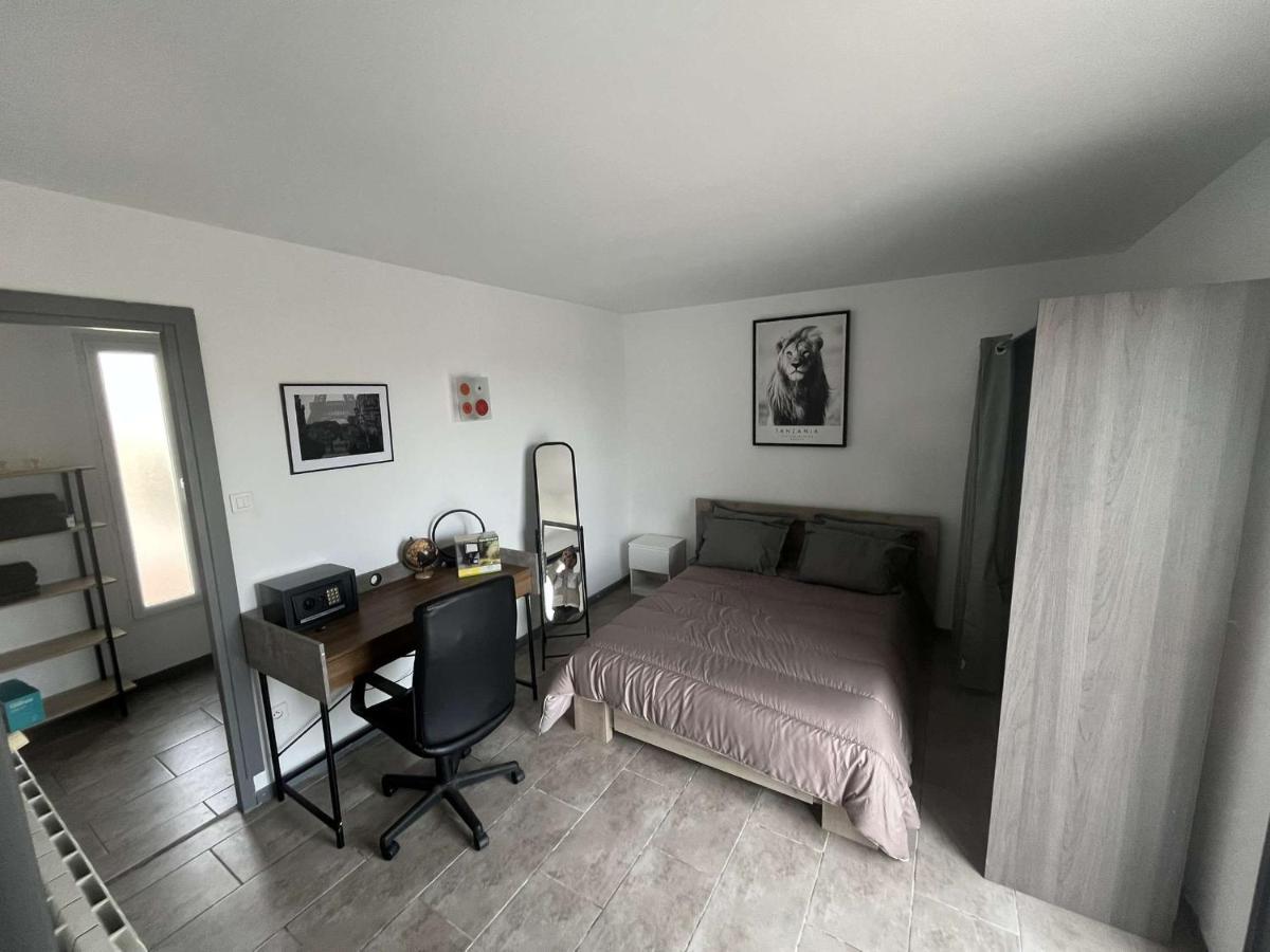 Superbe Appartement Avec Piscine Et Spa Privatif Вильнёв-ле-Безье Экстерьер фото