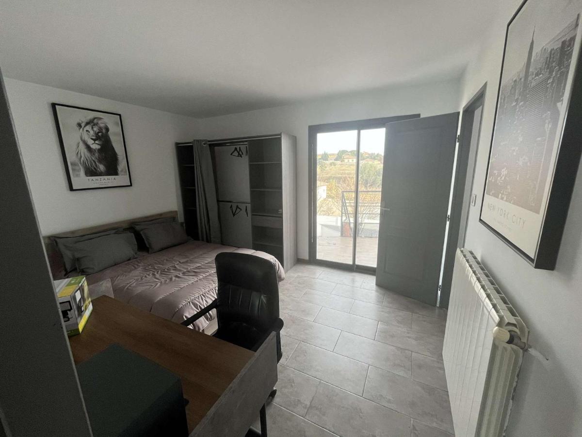 Superbe Appartement Avec Piscine Et Spa Privatif Вильнёв-ле-Безье Экстерьер фото
