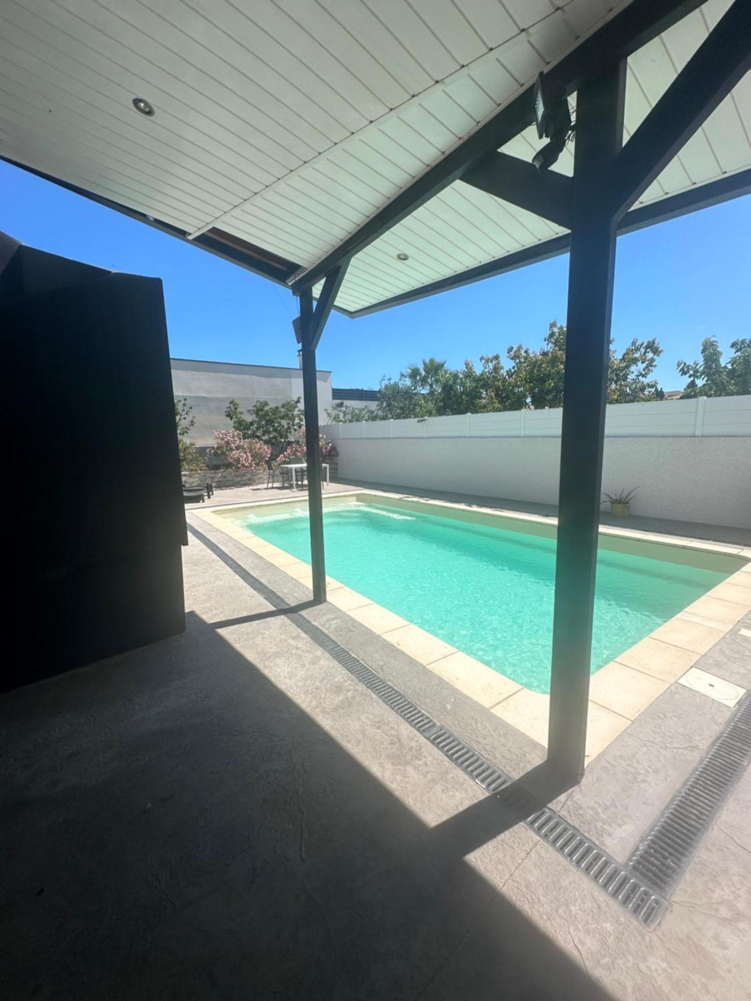 Superbe Appartement Avec Piscine Et Spa Privatif Вильнёв-ле-Безье Экстерьер фото